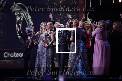 Amsterdam 9 oktober 2019
Uitreiking televizierring 2019 in AFAS Live. Winnaar Martien Meiland met zijn familie