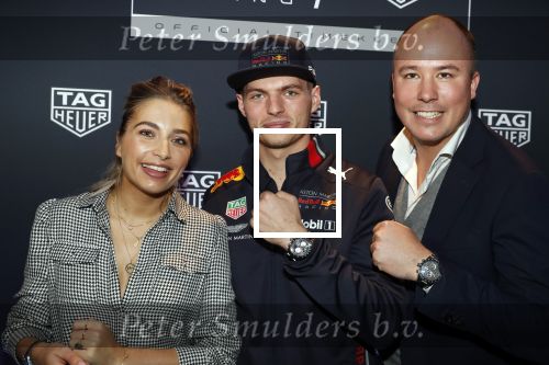 Amsterdam 16 oktober 2019
Presentatie nieruwe Tag Heuer Max Verstappen horloge bij Majestic. Max arriveert in een speciale Aston Martin op de dam in Amsterdam. Shelly sterk presenteert de presentatie.
