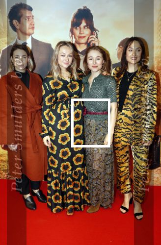 Amsterdam 14 oktober 2019
Premiere Wat is dan liefde in Tuschinski. Kiki van Deursen, Caroline Spoor (zwanger), Sigrid ten Napel en Melody Klaver