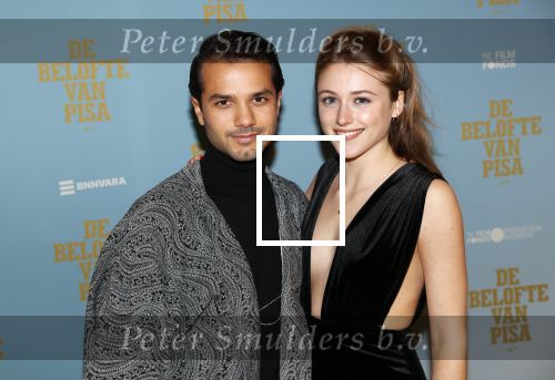 Amsterdam 7 oktober 2019
Premiere de belofte van Pisa in Tuschinski. Mingus Dagelet met vriendin
