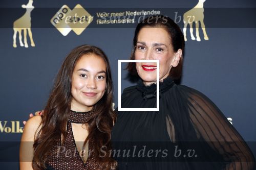 Utrecht 4 oktober 2019
Uitreiking gouden kalveren in schouwburg Utrecht. Monic Hendrickx kwam met haar dochter
