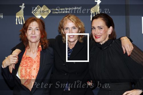 Utrecht 4 oktober 2019
Uitreiking gouden kalveren in schouwburg Utrecht. Monic Hendrickx kwam met haar dochter