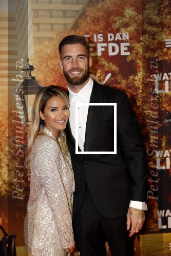 Amsterdam 14 oktober 2019
Premiere Wat is dan liefde in Tuschinski. Monica Geuze kwam met partner Lars Veldwijk