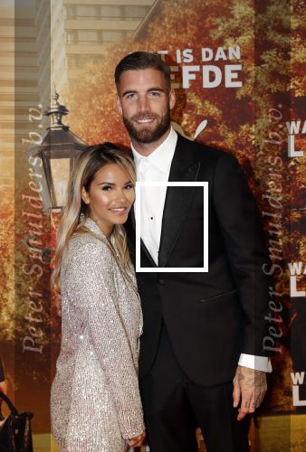 Amsterdam 14 oktober 2019
Premiere Wat is dan liefde in Tuschinski. Monica Geuze kwam met partner Lars Veldwijk