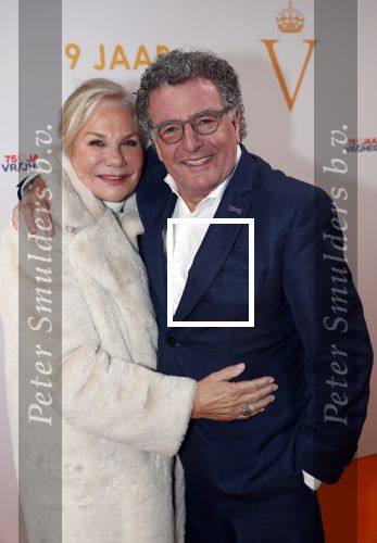 Katwijk 30 oktober 2019
9 jaar soldaat van Oranje in de hangar op vliegveld Valkenburg . Monique v d Ven met haar man Edwin de Vries