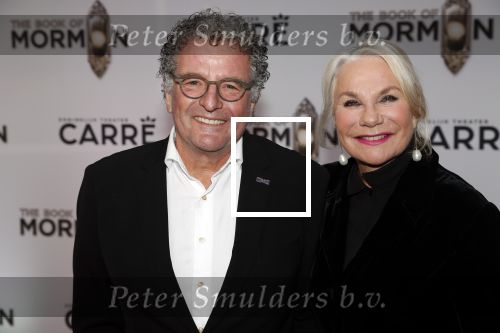 Amsterdam 3 oktober 2019
Premiere Book of Mormon in Carre. Monique v d Ven en Edwin de Vries