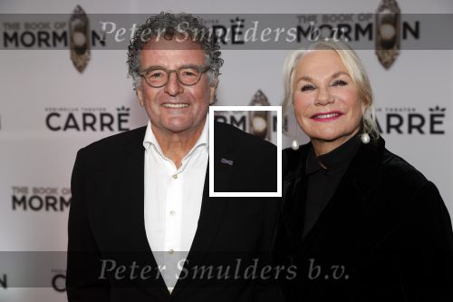Amsterdam 3 oktober 2019
Premiere Book of Mormon in Carre. Monique v d Ven en Edwin de Vries