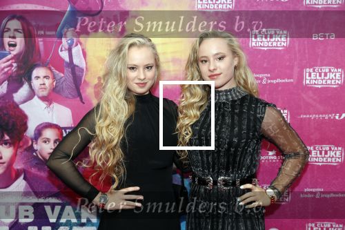 Amsterdam 6 oktober 2019
Premiere club van lelijke kinderen in Pathe Arena. Mylene en Rosanne