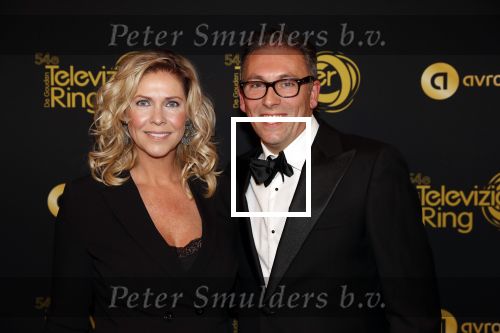 Amsterdam 9 oktober 2019
Uitreiking televizierring 2019 in AFAS Live. Nance Coolen met haar man