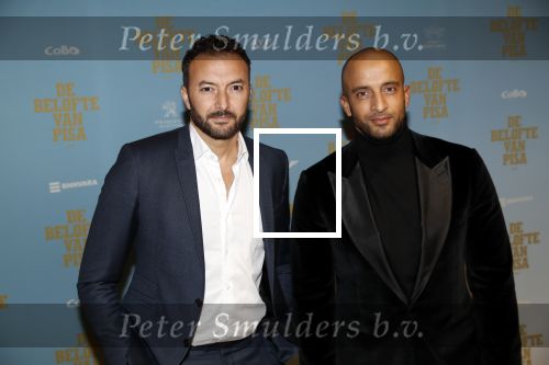 Amsterdam 7 oktober 2019
Premiere de belofte van Pisa in Tuschinski. Nasrdin Dchar en Walid Benmbarek