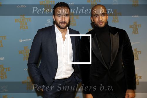 Amsterdam 7 oktober 2019
Premiere de belofte van Pisa in Tuschinski. Nasrdin Dchar en Walid Benmbarek