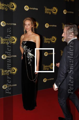 Amsterdam 9 oktober 2019
Uitreiking televizierring 2019 in AFAS Live. Nicolette Kluijver met Dennis Weening