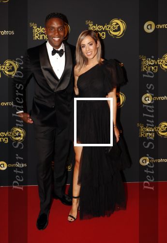 Amsterdam 9 oktober 2019
Uitreiking televizierring 2019 in AFAS Live. Nienke Plas met haar man