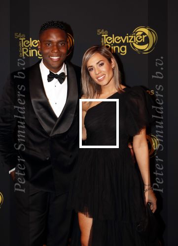 Amsterdam 9 oktober 2019
Uitreiking televizierring 2019 in AFAS Live. Nienke Plas met haar man