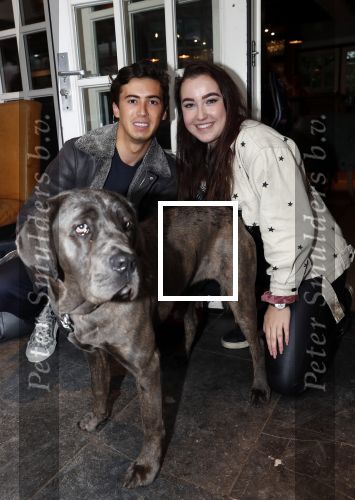 Blaricum 4 oktober 2019
Dierendag met een ontbijt voor de hondjes georganiseerd door Rosanna Kluivert en Nino Wilkes. Anouk Smulders presenteert het.