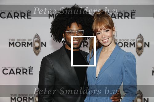 Amsterdam 3 oktober 2019
Premiere Book of Mormon in Carre. Omri Tindal en Emily Tongeren