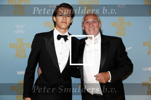 Amsterdam 7 oktober 2019
Premiere de belofte van Pisa in Tuschinski. Patrick Munsters met zijn zoon