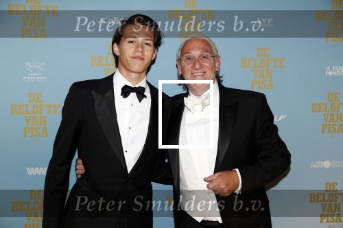Amsterdam 7 oktober 2019
Premiere de belofte van Pisa in Tuschinski. Patrick Munsters met zijn zoon