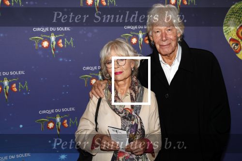 Den Haag 13 september 2019
Premiere Cirque du Soleil op het malieveld in Den Haag. Paul v Vliet met zijn vrouw