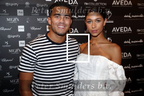 Amsterdam 3 oktober 2019
Modeshow Tommy Driessen in Krasnapolsky.
Quincy Kluivert met zijn vriendin