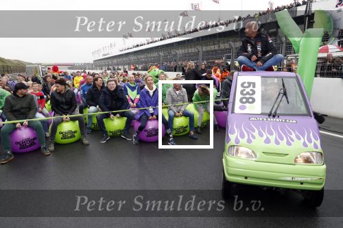 Zandvoort 6 oktober 2019
Radio 538 Skippy bal race op circuit Zandvoort.
Aanweig oa Frank Dane Jelte v d Goot Hannelore Zwitserlood John de Bever Edwin Evers Willem v Hanegem Mark Lebrand  ea