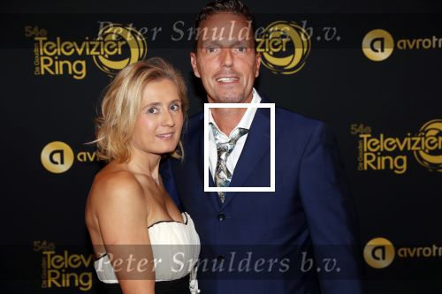 Amsterdam 9 oktober 2019
Uitreiking televizierring 2019 in AFAS Live. Rob Geus met zijn vrouw