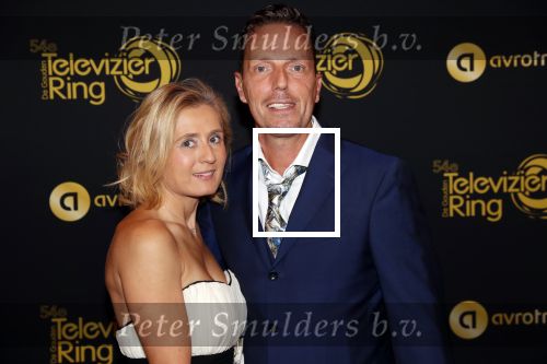 Amsterdam 9 oktober 2019
Uitreiking televizierring 2019 in AFAS Live. Rob Geus met zijn vrouw