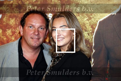 Amsterdam 14 oktober 2019
Premiere Wat is dan liefde in Tuschinski. Robert Leroy met zijn vriendin Jamy de Boer