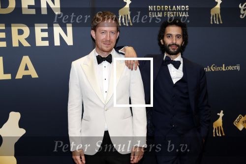 Utrecht 4 oktober 2019
Uitreiking gouden kalveren in schouwburg Utrecht. Oussama Ahammoud, Robert de Hoog en Achmed Akkabi