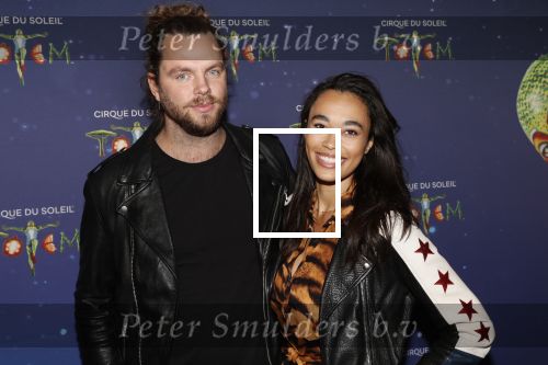 Den Haag 13 september 2019
Premiere Cirque du Soleil op het malieveld in Den Haag. Romy Monteiro met vriend Jasper