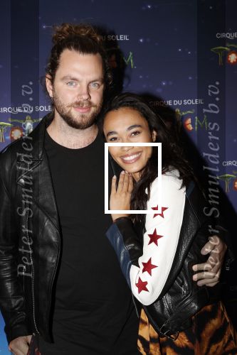 Den Haag 13 september 2019
Premiere Cirque du Soleil op het malieveld in Den Haag. Romy Monteiro met vriend Jasper