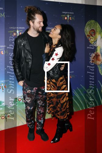 Den Haag 13 september 2019
Premiere Cirque du Soleil op het malieveld in Den Haag. Romy Monteiro met vriend Jasper