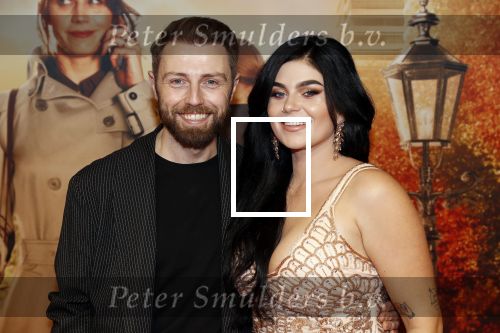 Amsterdam 14 oktober 2019
Premiere Wat is dan liefde in Tuschinski. Roxeanne Hazes kwam met partner Erik Zwennes