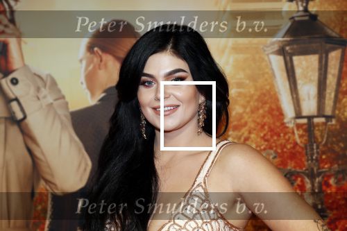 Amsterdam 14 oktober 2019
Premiere Wat is dan liefde in Tuschinski. Roxeanne Hazes kwam met partner Erik Zwennes