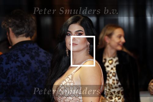 Amsterdam 14 oktober 2019
Premiere Wat is dan liefde in Tuschinski. Roxeanne Hazes kwam met partner Erik Zwennes