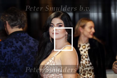 Amsterdam 14 oktober 2019
Premiere Wat is dan liefde in Tuschinski. Roxeanne Hazes kwam met partner Erik Zwennes