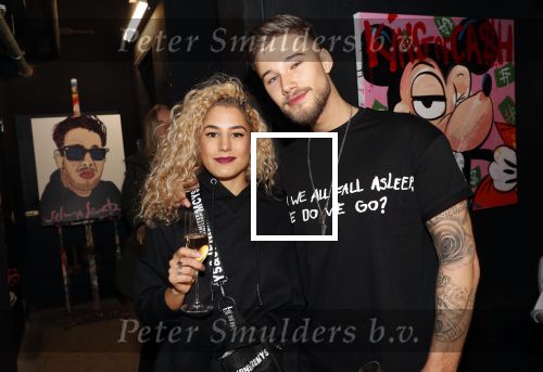 Amsterdam 11 november 2019
Boekpresentatie Fajah Lourens en Selwyn Senatori.
Ruby Prophet met partner Bram Boender