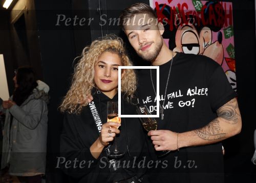 Amsterdam 11 november 2019
Boekpresentatie Fajah Lourens en Selwyn Senatori.
Ruby Prophet met partner Bram Boender