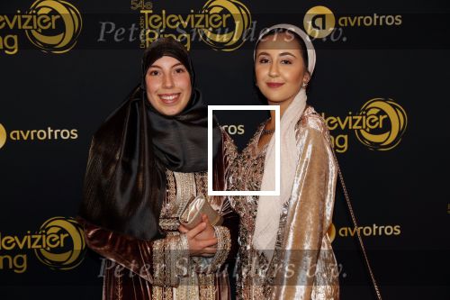 Amsterdam 9 oktober 2019
Uitreiking televizierring 2019 in AFAS Live. Samya Hafsaoui en Nisrine Sahla