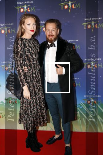 Den Haag 13 september 2019
Premiere Cirque du Soleil op het malieveld in Den Haag. Selwyn Senatori met vrouw