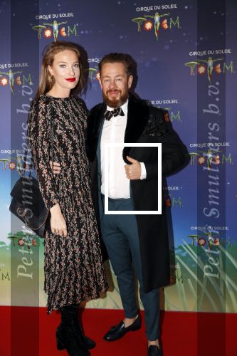 Den Haag 13 september 2019
Premiere Cirque du Soleil op het malieveld in Den Haag. Selwyn Senatori met vrouw