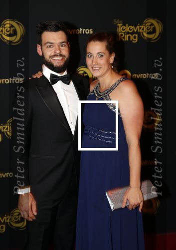 Amsterdam 9 oktober 2019
Uitreiking televizierring 2019 in AFAS Live. Sjinkie Knegt en partner Fenna