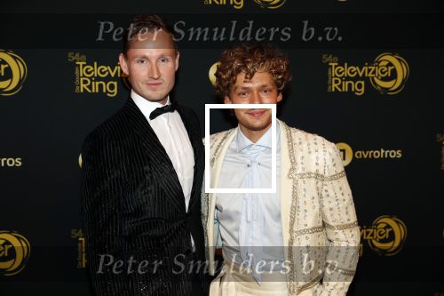 Amsterdam 9 oktober 2019
Uitreiking televizierring 2019 in AFAS Live. Soy Kroon met een vriend