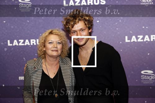Amsterdam 13 oktober 2019
Premiere Lazarus in het deLamar theater. Soy Kroon kwam met zijn moeder