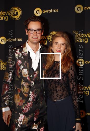 Amsterdam 9 oktober 2019
Uitreiking televizierring 2019 in AFAS Live. Splinter Chabot met vriendin