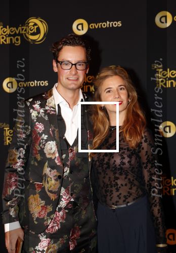 Amsterdam 9 oktober 2019
Uitreiking televizierring 2019 in AFAS Live. Splinter Chabot met vriendin