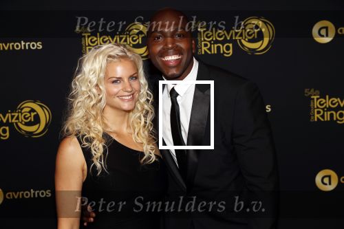 Amsterdam 9 oktober 2019
Uitreiking televizierring 2019 in AFAS Live. Steven Brunswijk en partner Helma