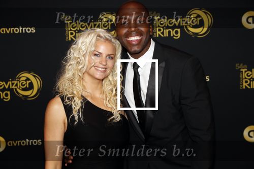 Amsterdam 9 oktober 2019
Uitreiking televizierring 2019 in AFAS Live. Steven Brunswijk en partner Helma