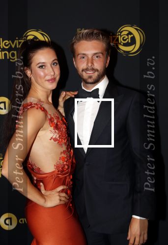 Amsterdam 9 oktober 2019
Uitreiking televizierring 2019 in AFAS Live. Suzanne Schulting en haar vriend Sebastiaan Middelkoop