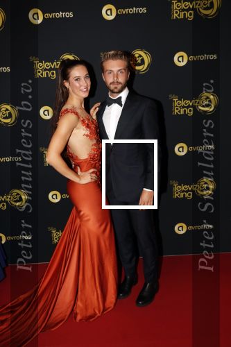 Amsterdam 9 oktober 2019
Uitreiking televizierring 2019 in AFAS Live. Suzanne Schulting en haar vriend Sebastiaan Middelkoop